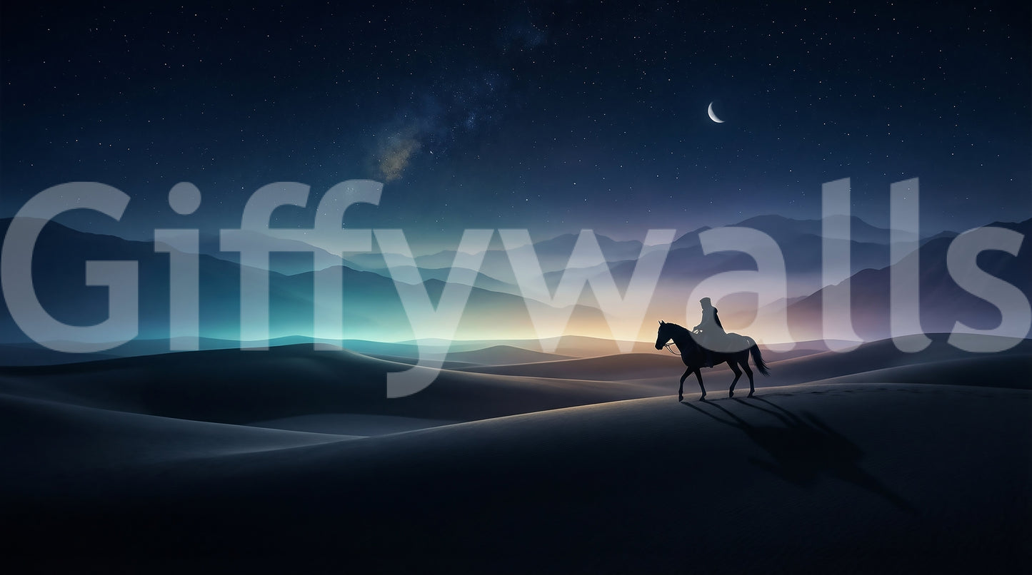 Silent Sands, Cosmic Light Wall Mural