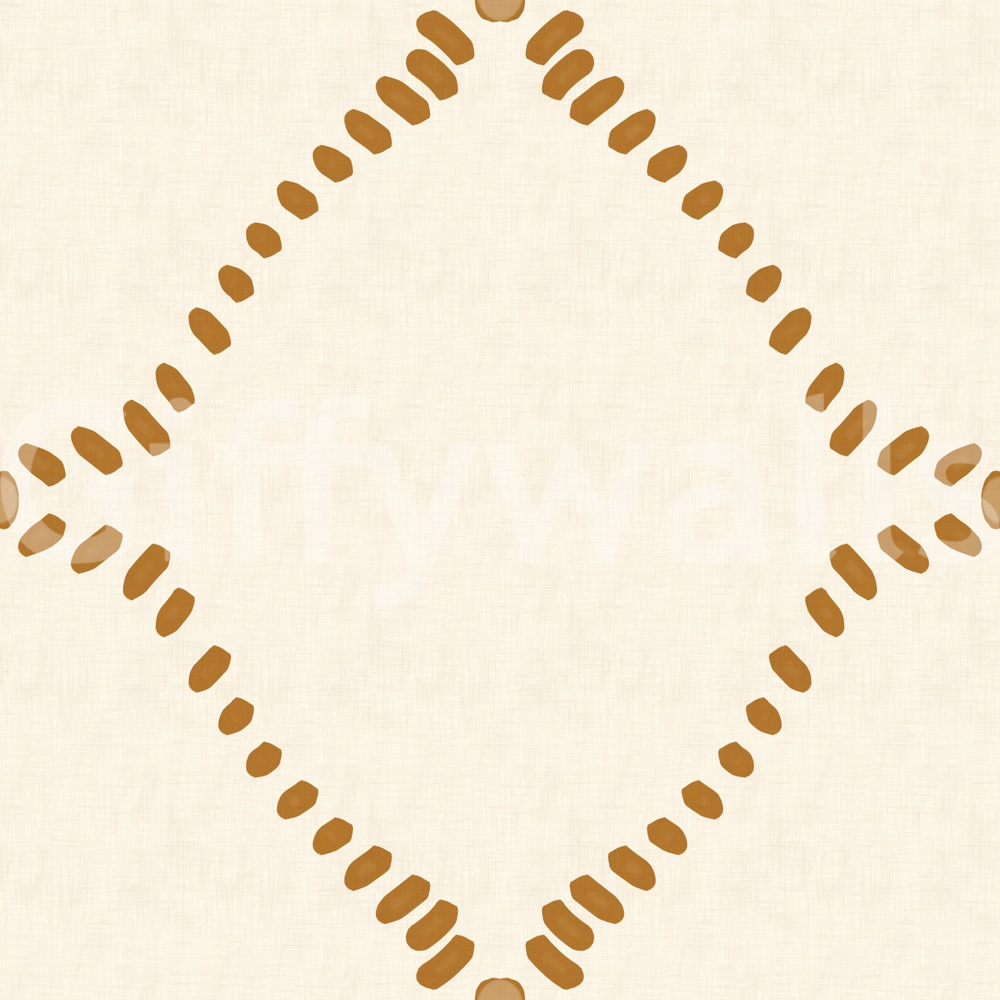 Papel Tapiz de Rejilla Dorada con Puntos Estilo Boho Playero