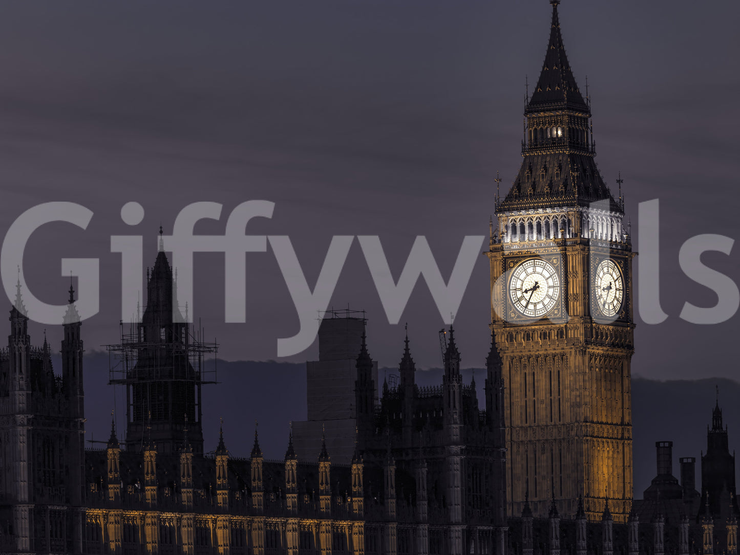 Tapet mural Amurg peste Big Ben