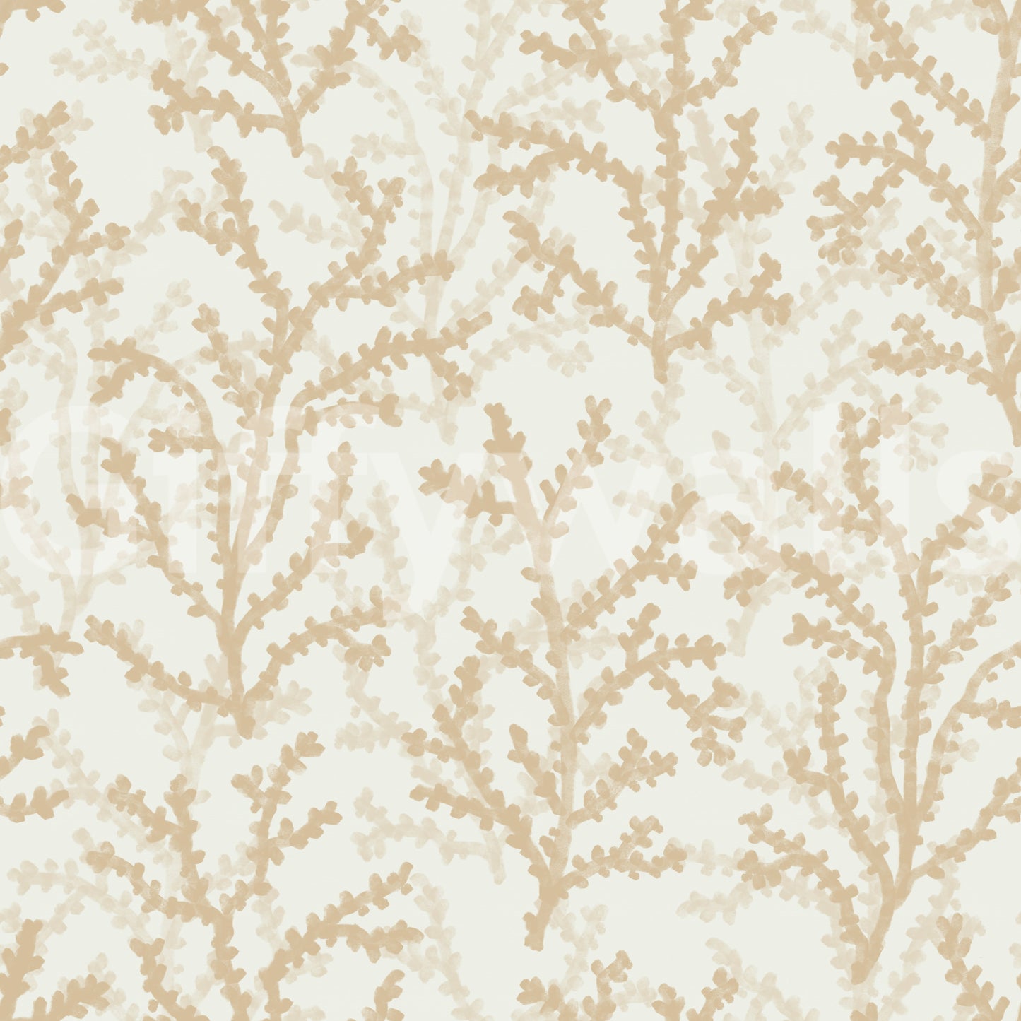 Painted Coraline Sand Wallpaper