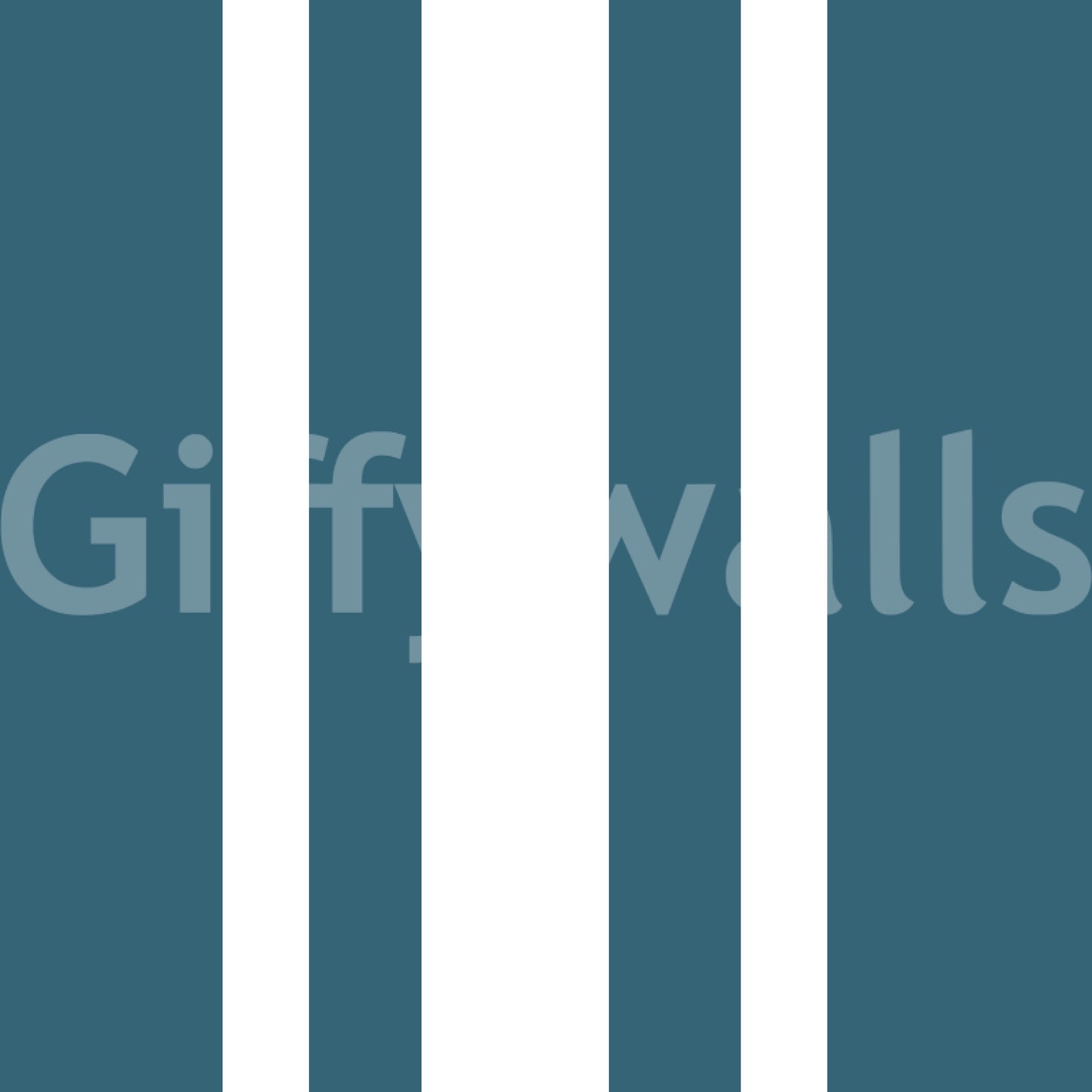 Blue Line Wallpaper featuring a clean ticking repeat and seaside tone