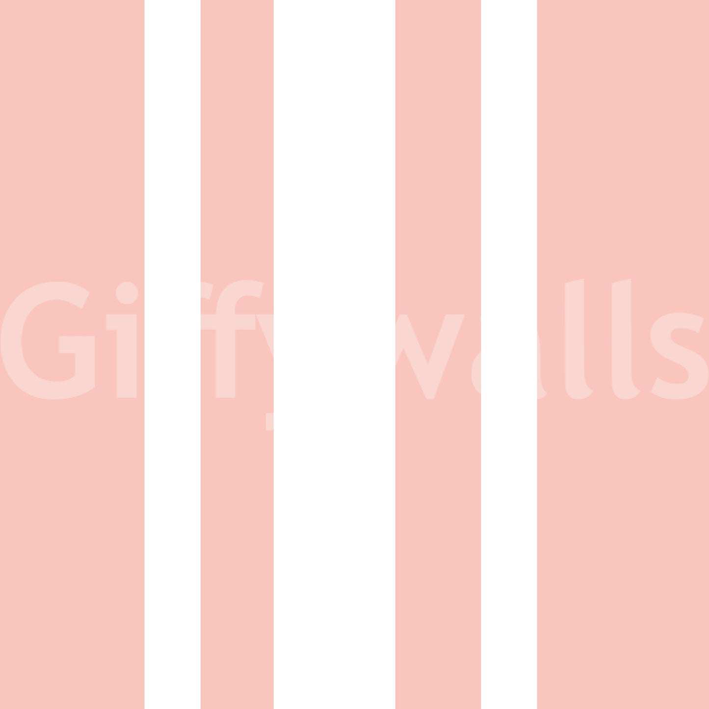 Blush Pink Ticking Wallpaper with tidy vertical pattern spacing