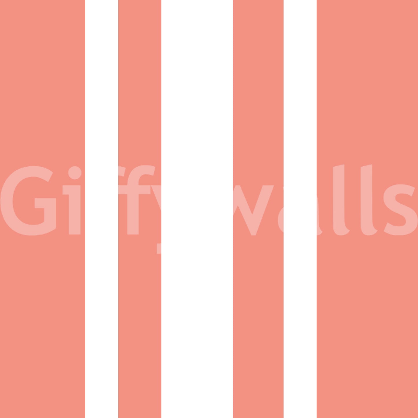 Warm stripe wallpaper carrying Coastal Wallpaper styling and coral colour