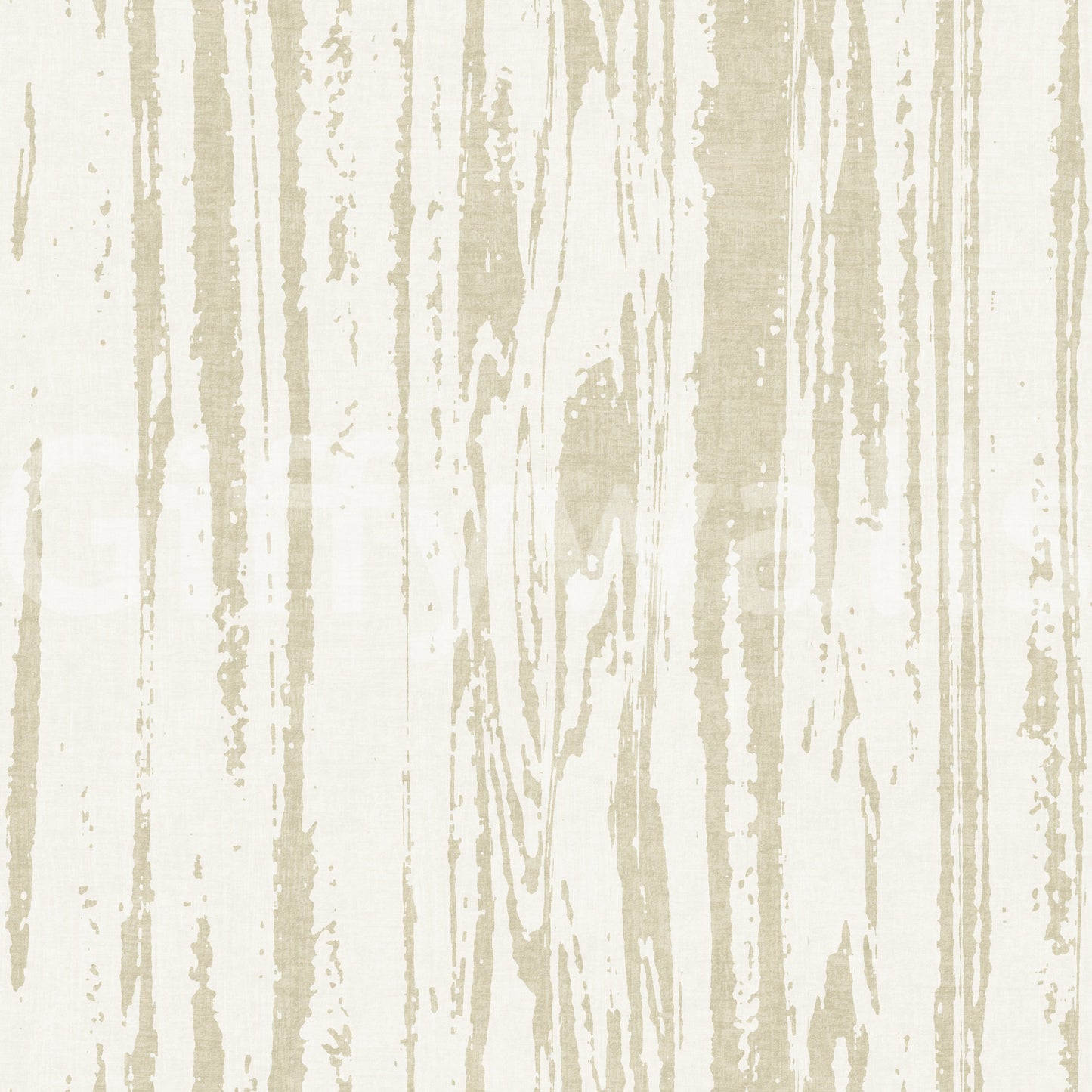 Modern Abstract Woodgrain Organic Lines Ivory Cream Wallpaper