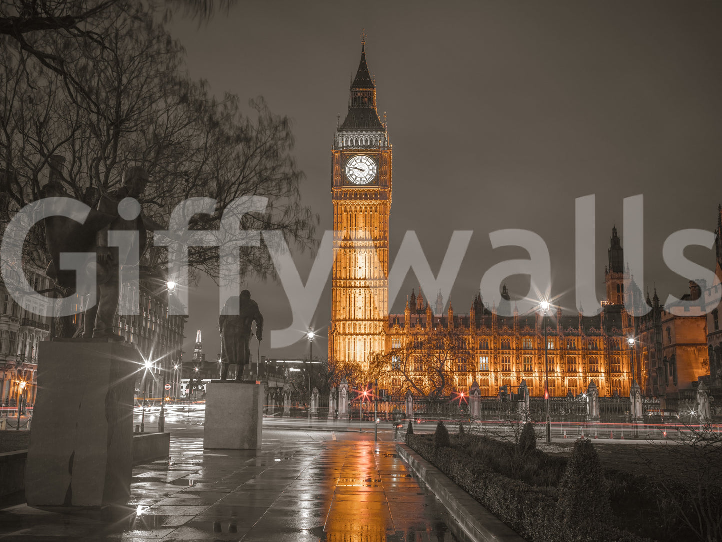 Pictură murală Westminster Ember Glow