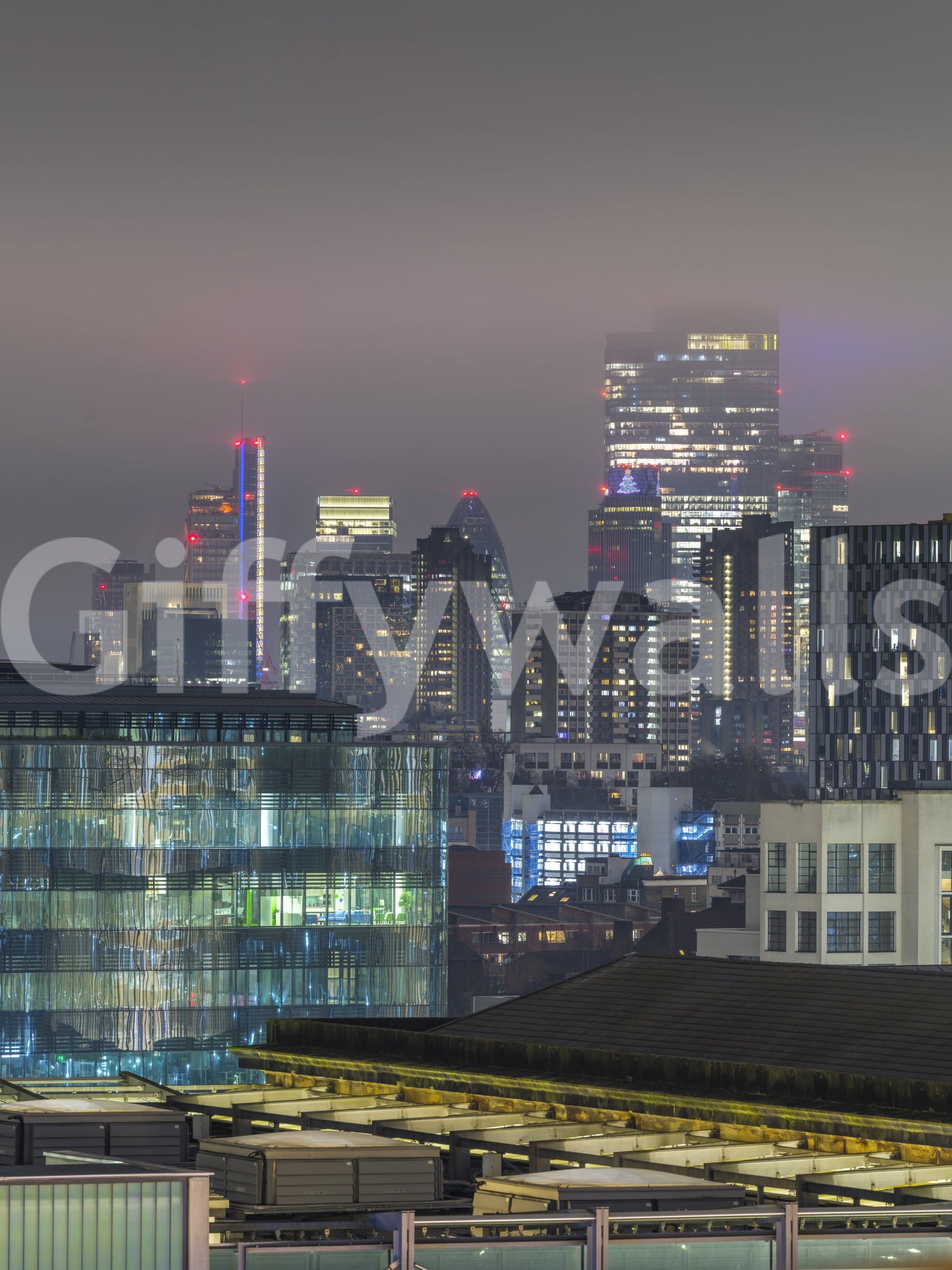 Metropolitan Haze Wandbild