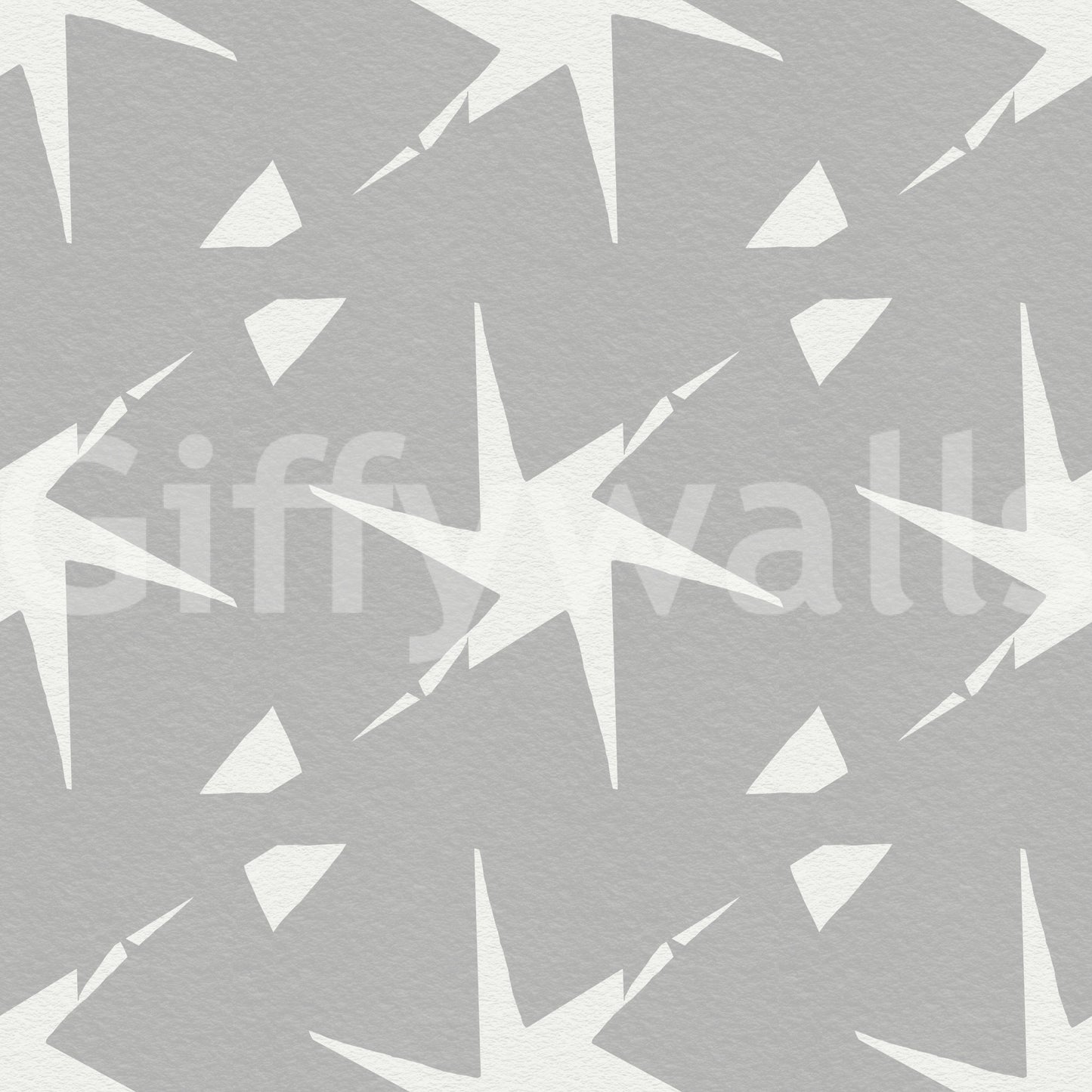 Strukturiertes Tapetenmuster mit Sternstrahl-Geometrie