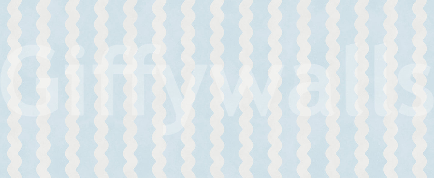 Sanfte Gelassenheit Wellenstreifen Wandbild