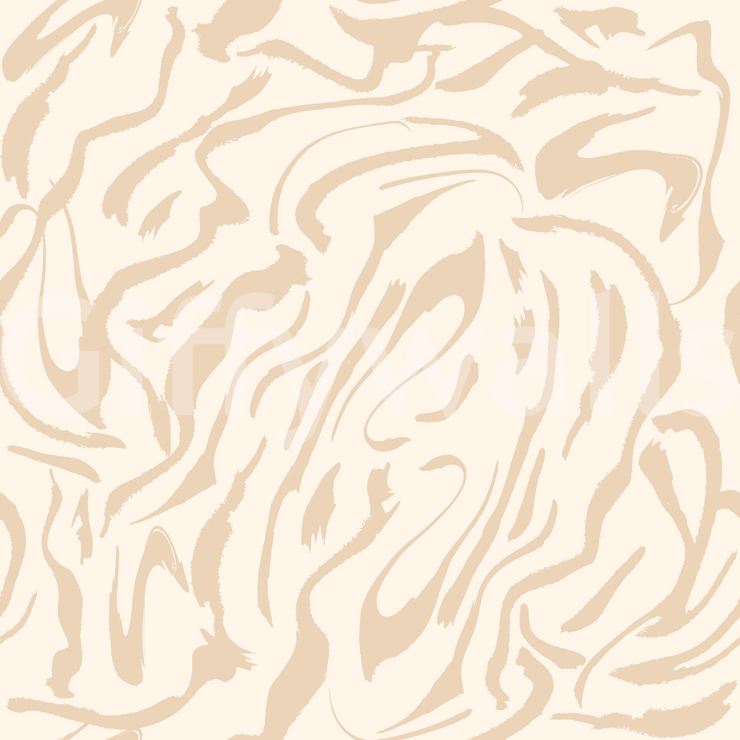 Creamy Fluid Brushstrokes Wallpaper