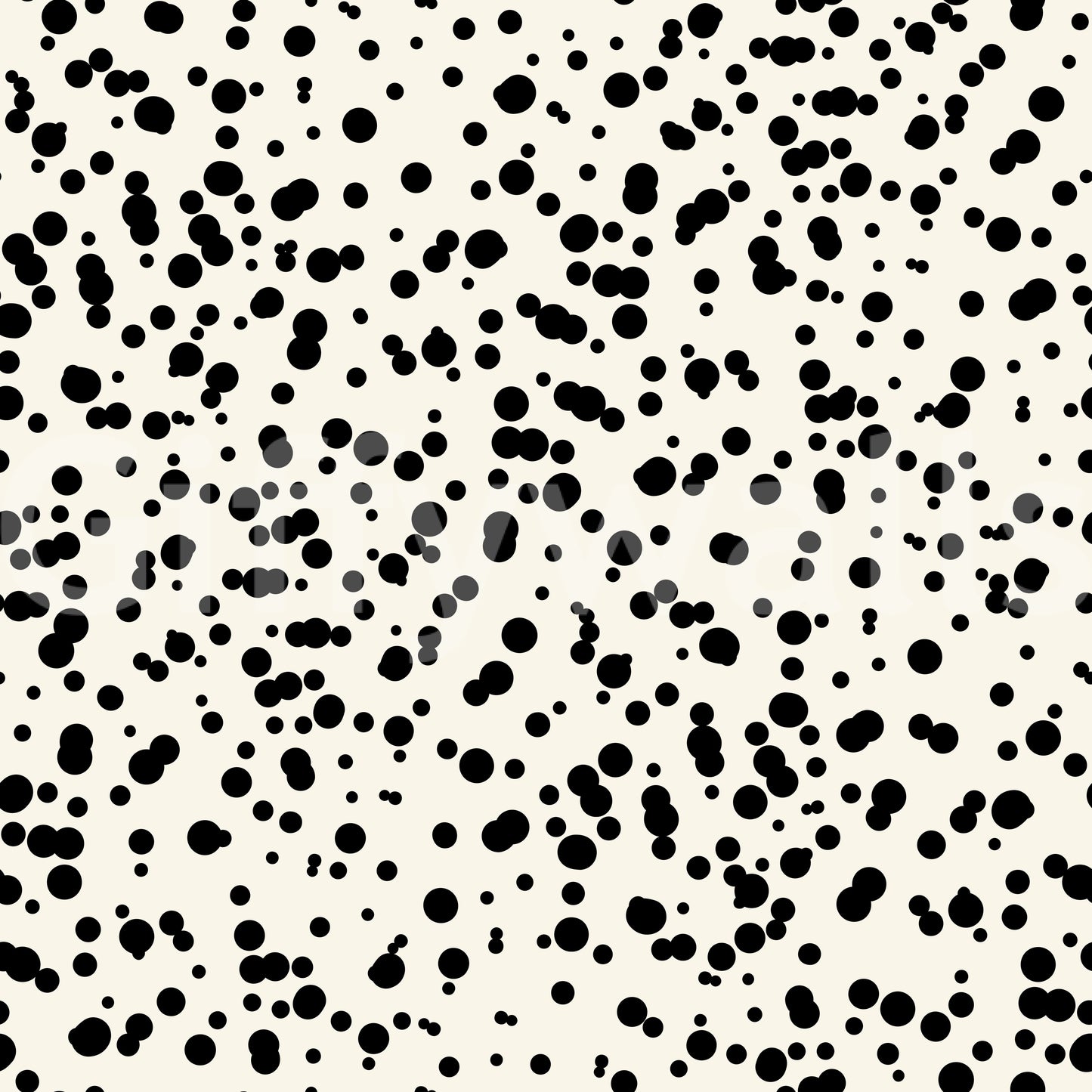 Monochrome Spotted Artistry Wallpaper