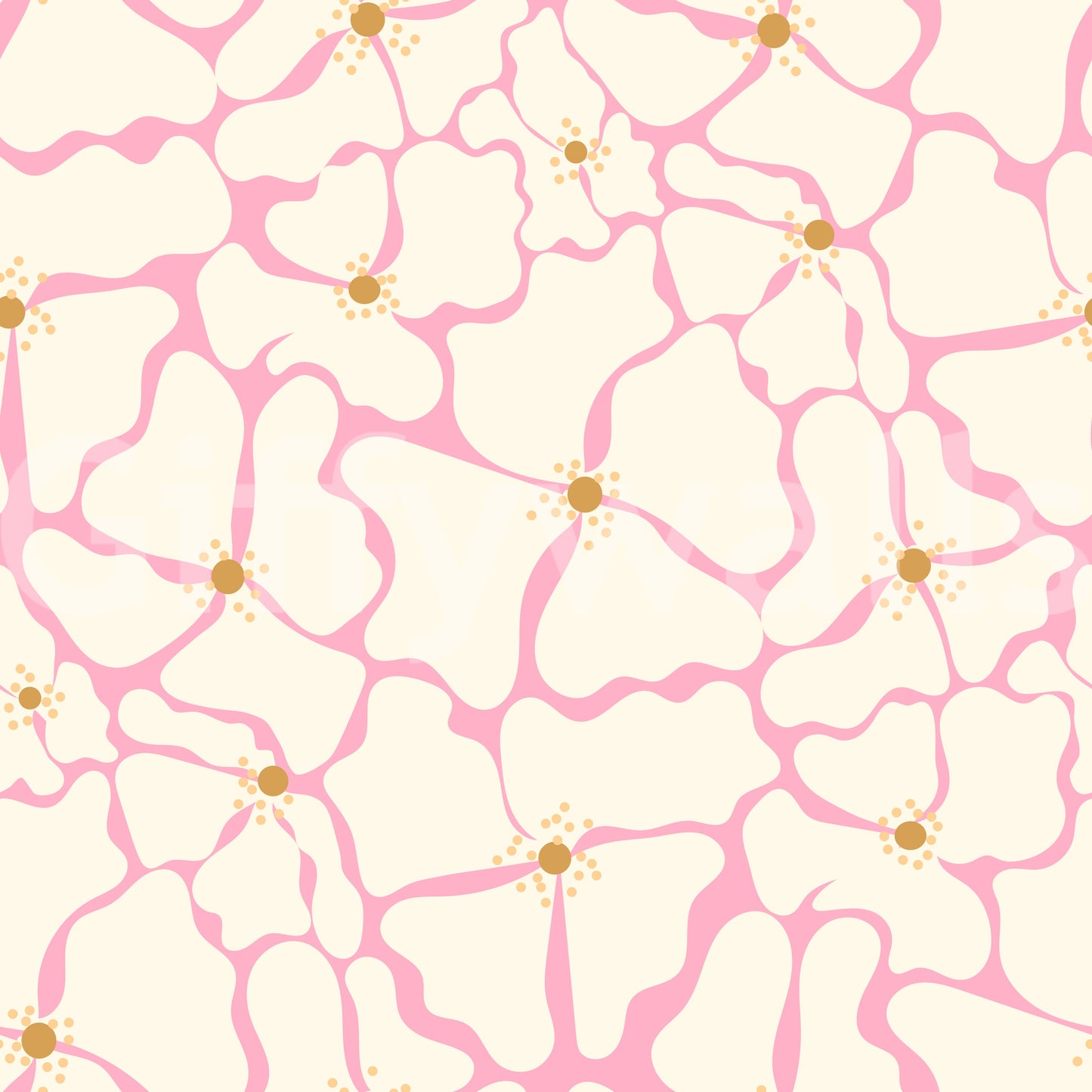 Blush Petal Flow-tapet