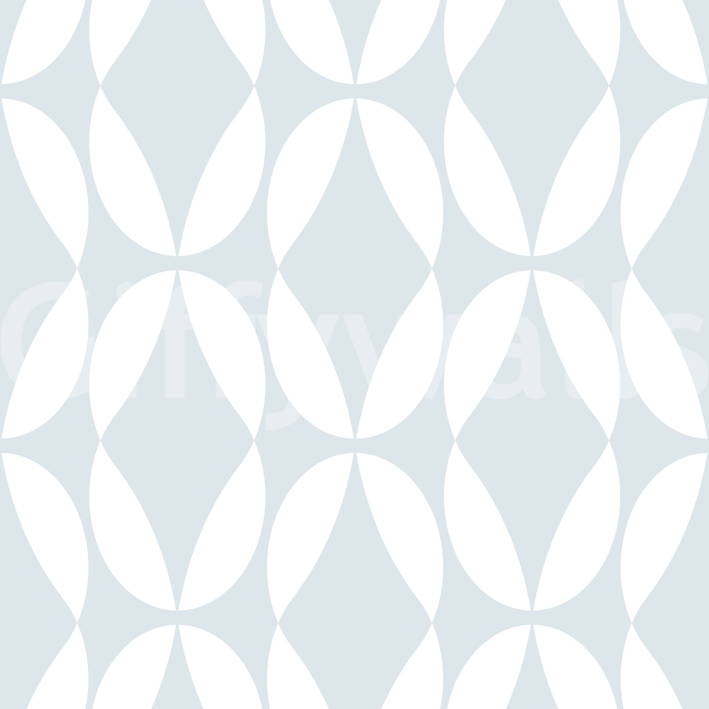 Tapete „Nordic Curves“ mit linearem Rapport