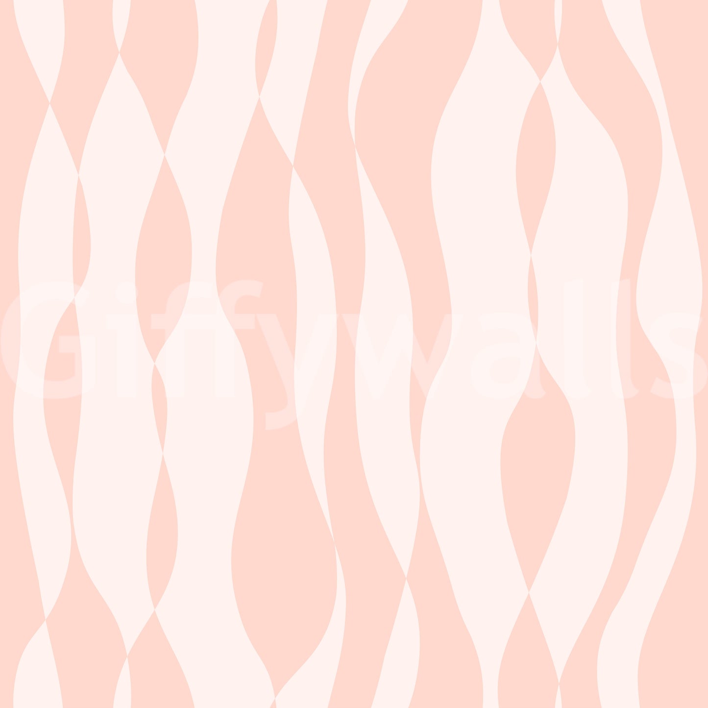 Minimalist Blush Flowing Lines Wallpaper