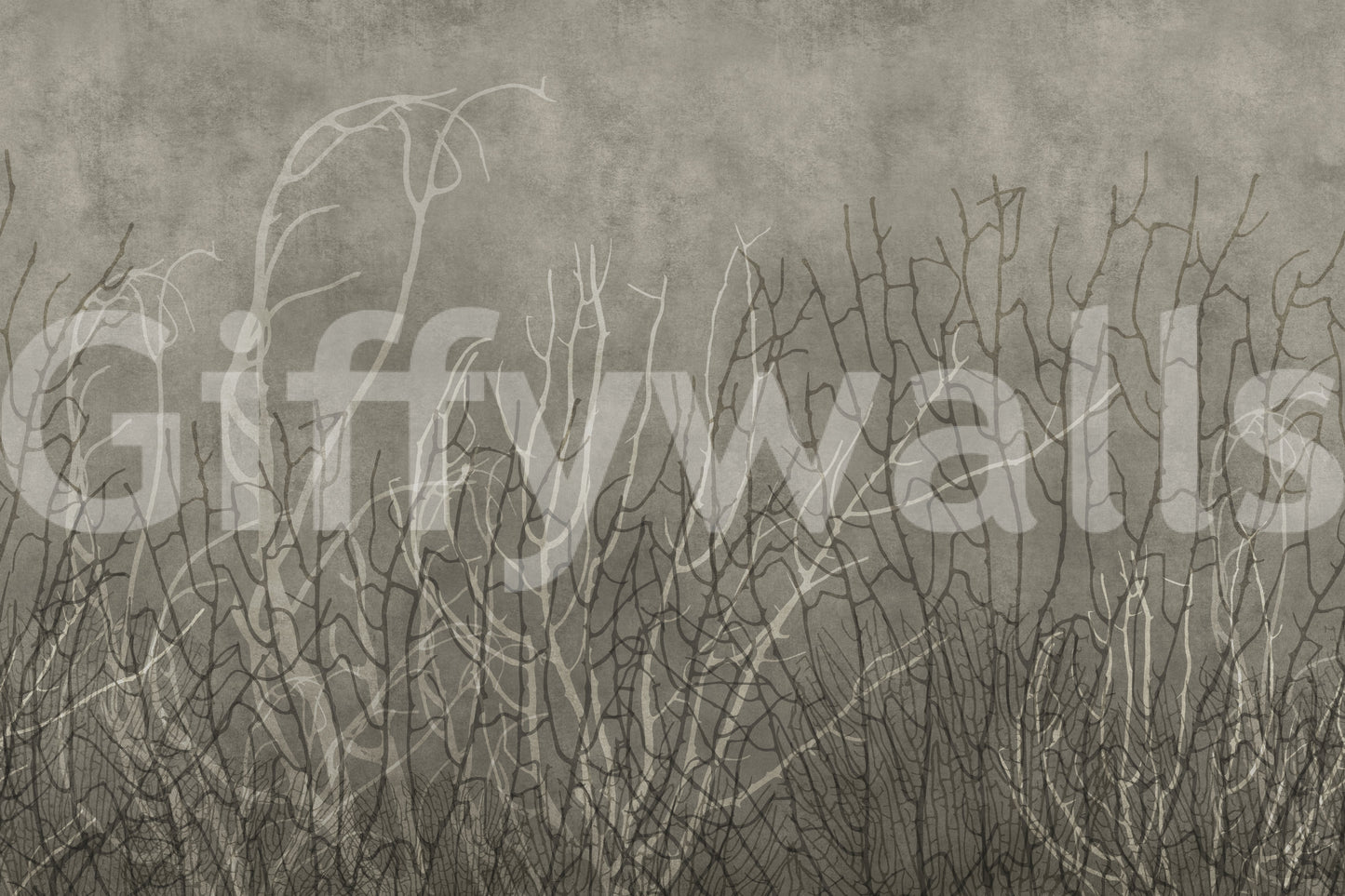 Sea Fans - Greige Wall Mural