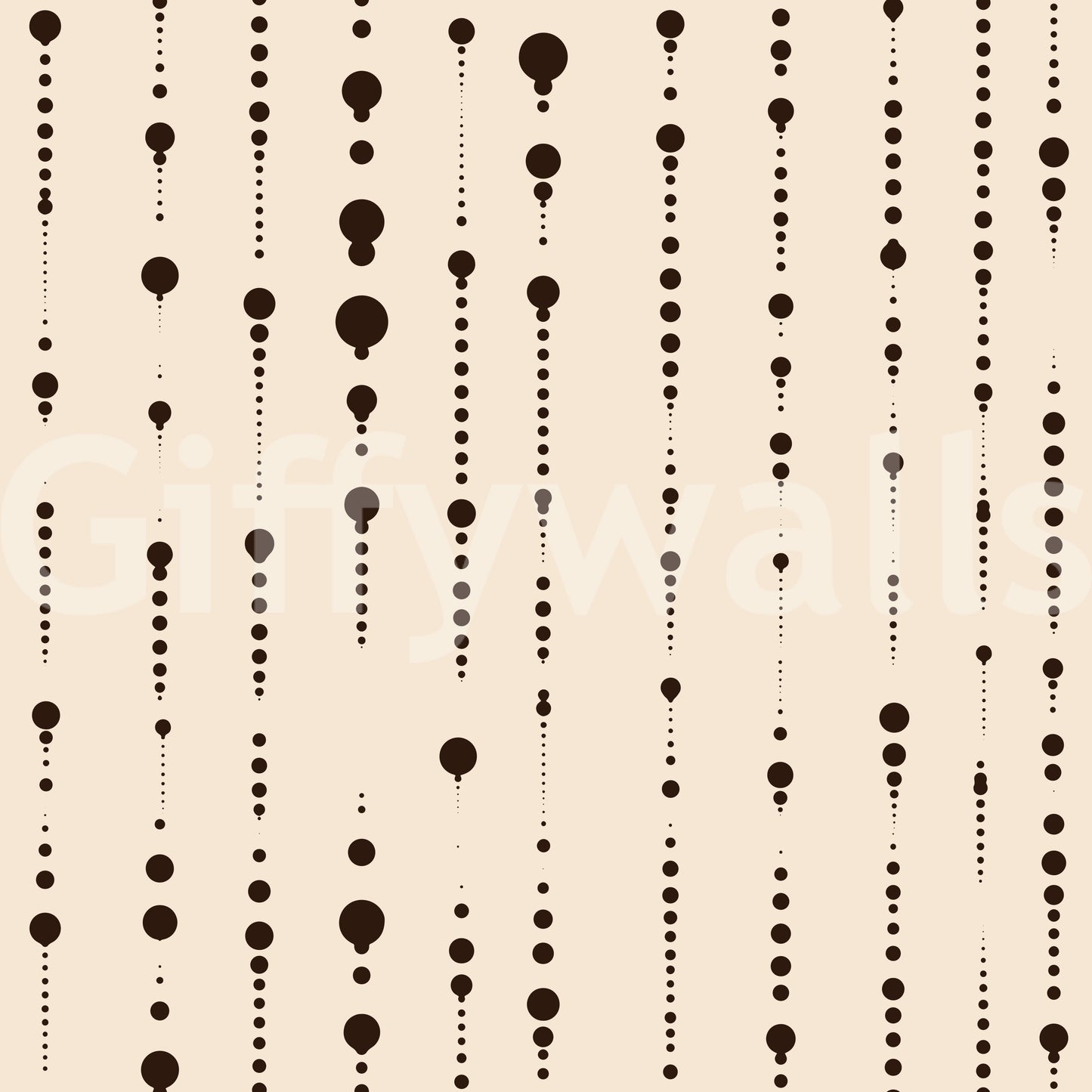 Papel tapiz de puntos descendentes