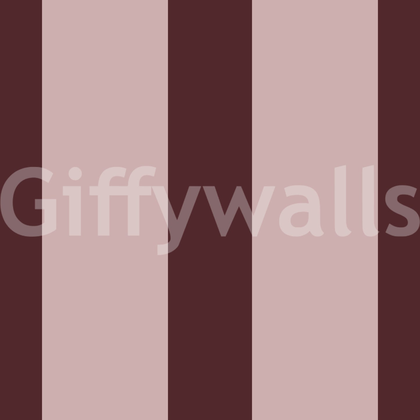 Minimalistisk tapet med taupefarvede og chokoladebrune striber