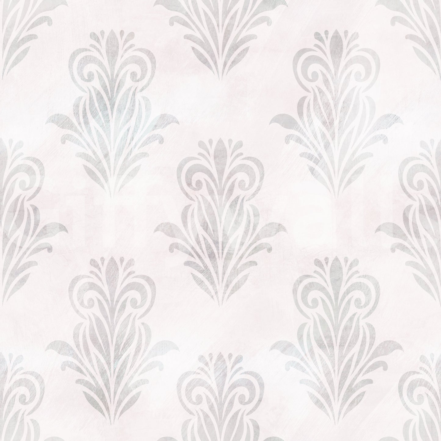 Tapet damasc gri minimalist, cu aspect periat