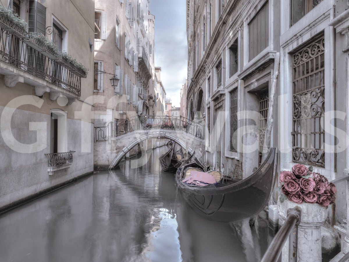 Fresque murale « Reflets d’un matin italien »