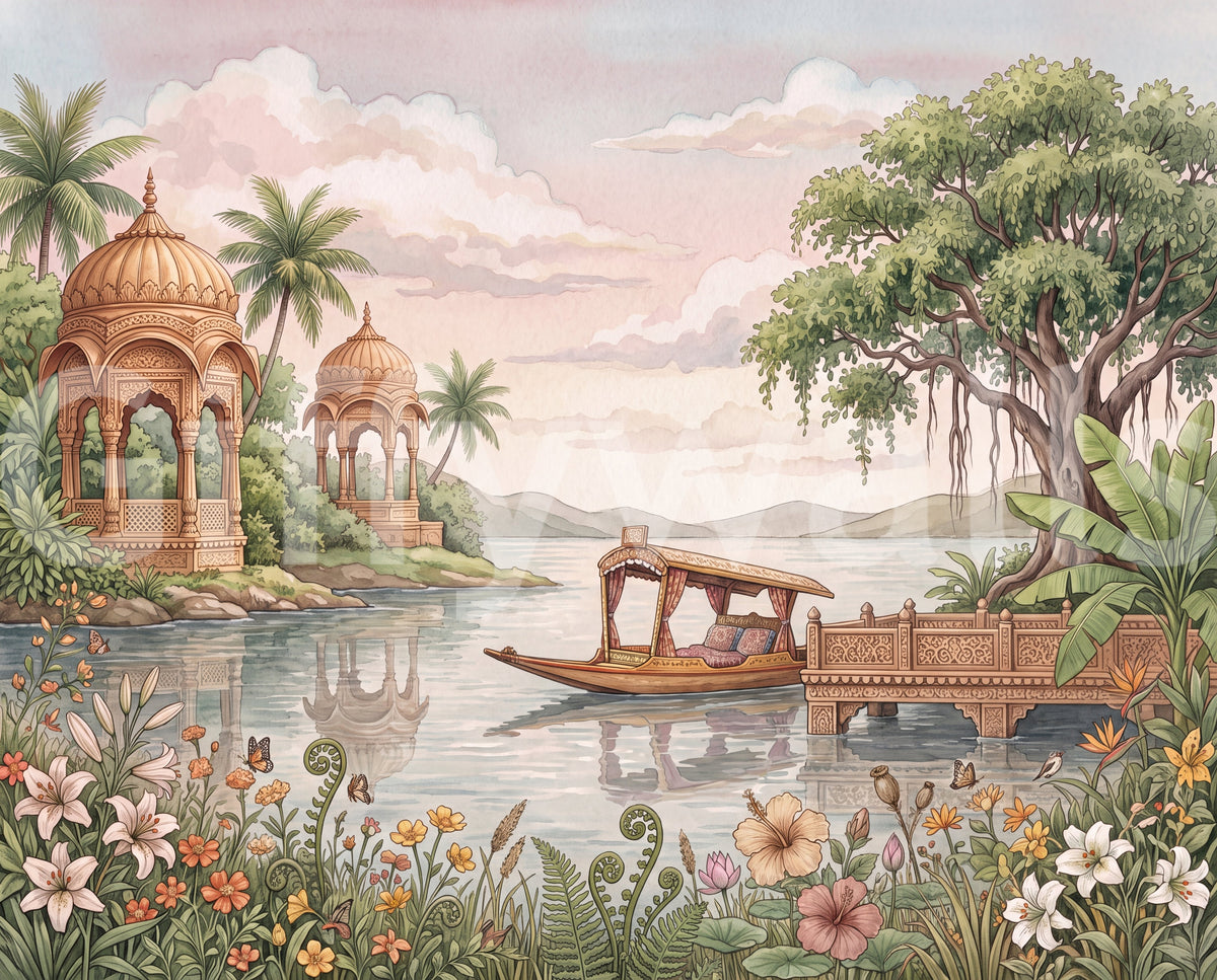 Panorama mural Raj Angan