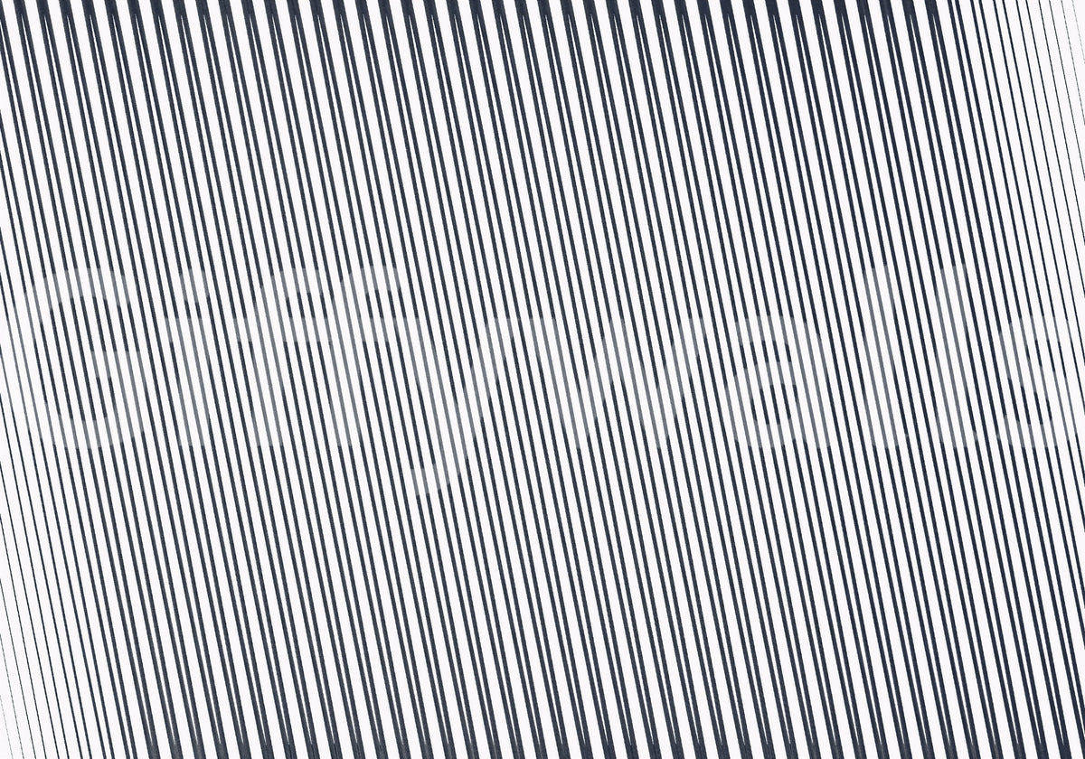 Schräges lineares monochromes Muster als Wandbild