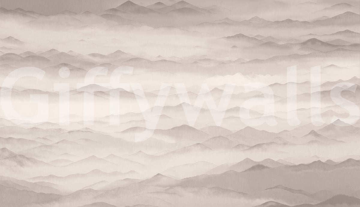 Roerich Twilight - Smoke Wall Mural