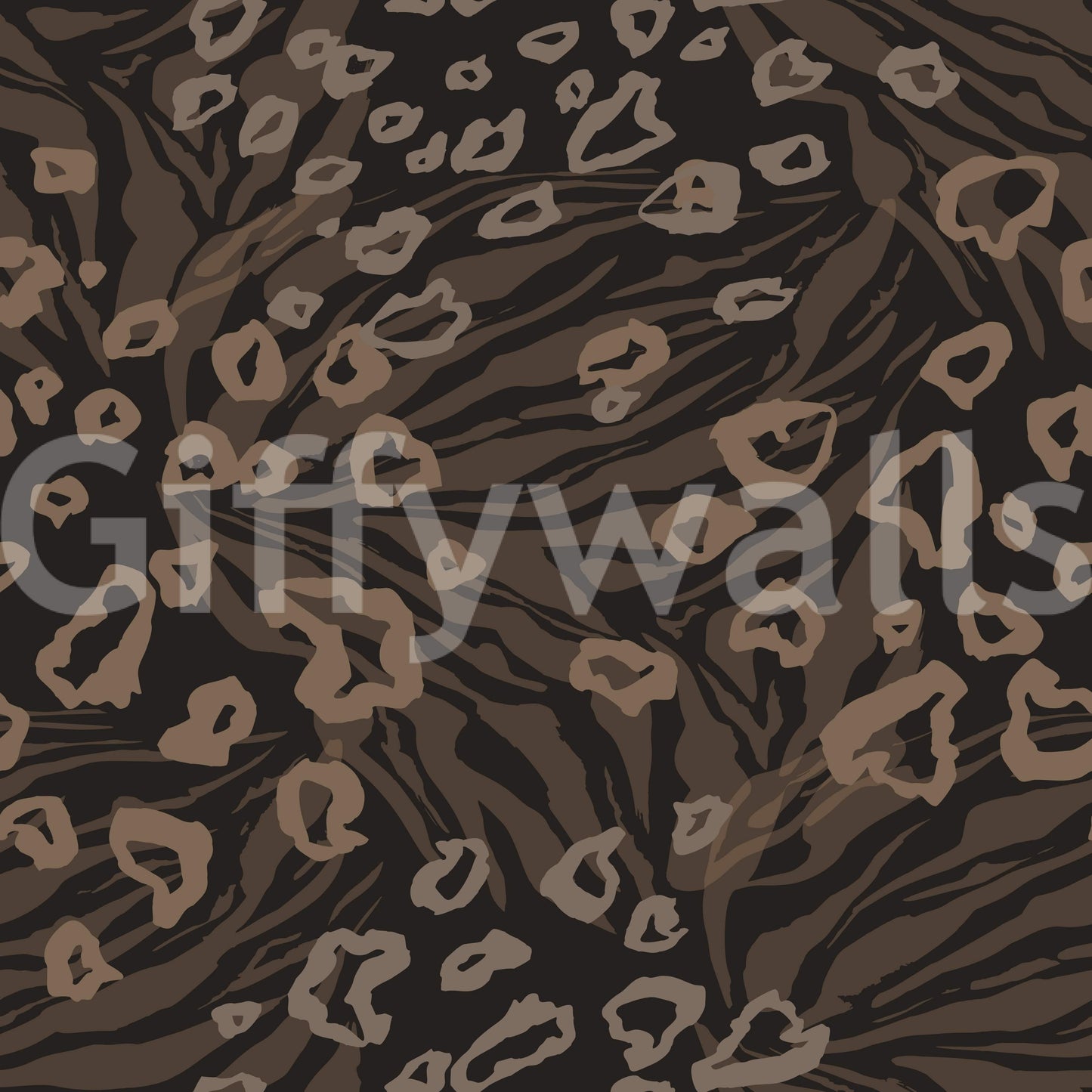 A high-quality exotic forest wall mural for walls.