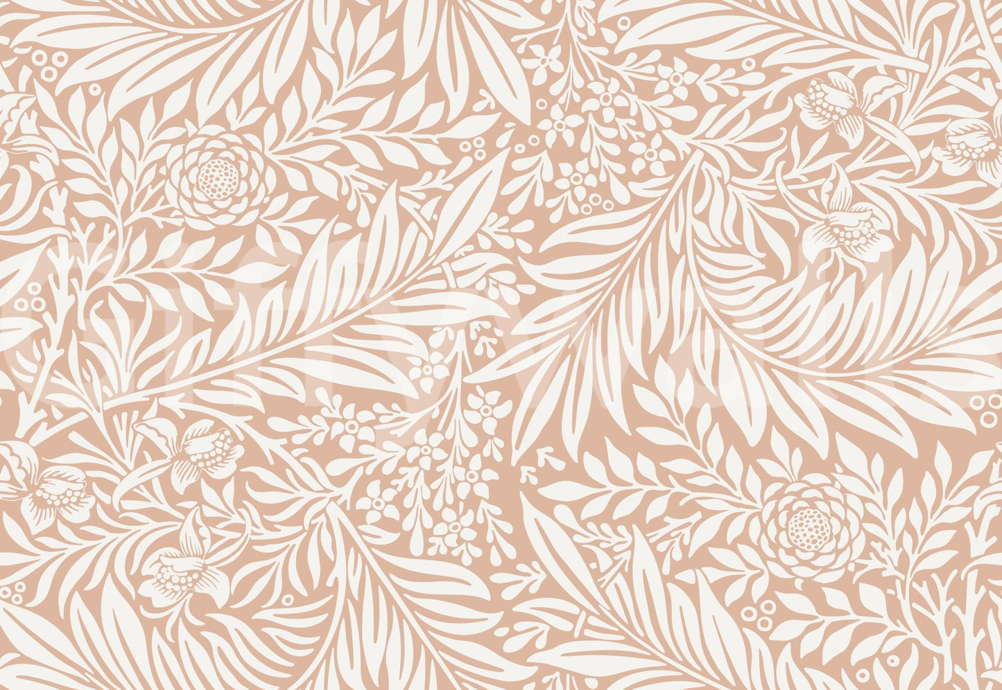 The wallpaper has a smooth, non-reflective matte finish.