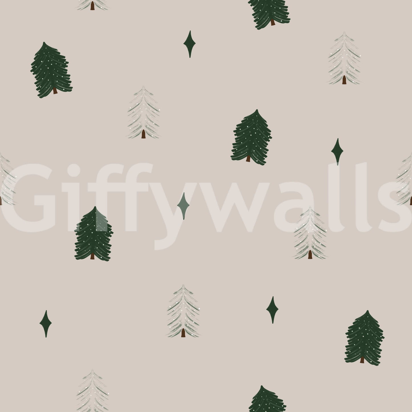 Papier peint Rêves de forêt d'hiver -2983555