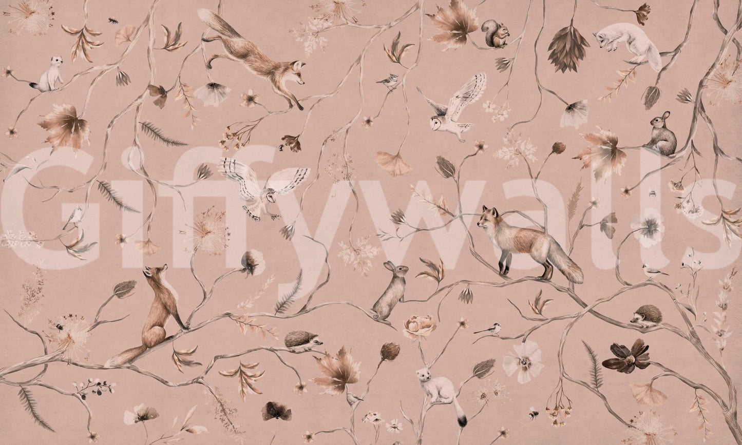 Woodland Whisper Wall Mural