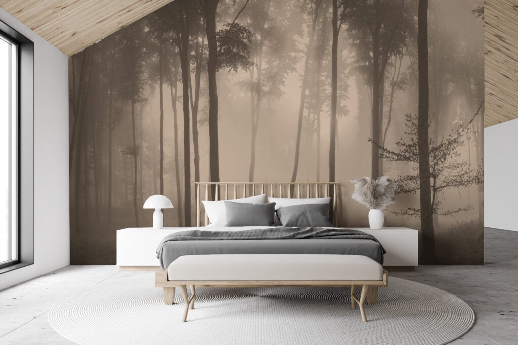 Buy Forest Wallpaper Nature Wall Mural Peel and Stick Self Online in India   Etsy