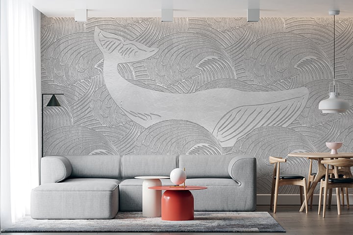 Pearly Whale Wallpaper Giffywalls