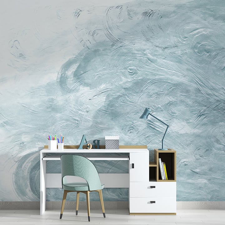 Waves in Motion Wallpaper Mural Giffywalls