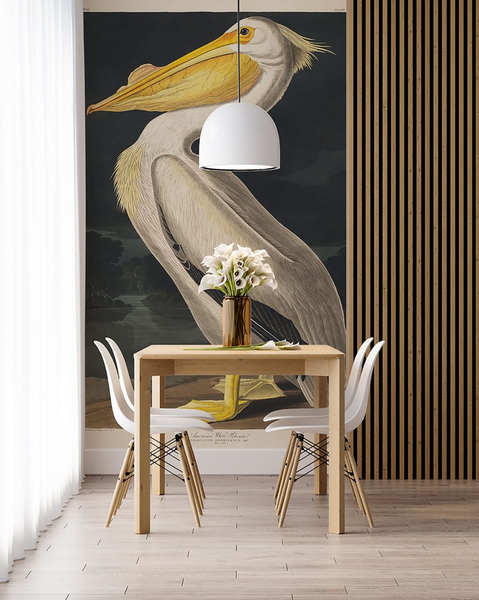 Pelican Artistic Wallpaper for walls