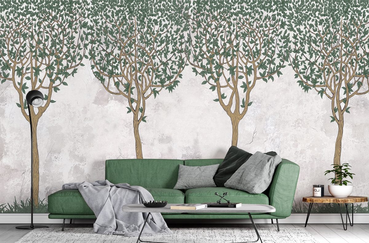 Living Room Peel and Stick Wallpaper