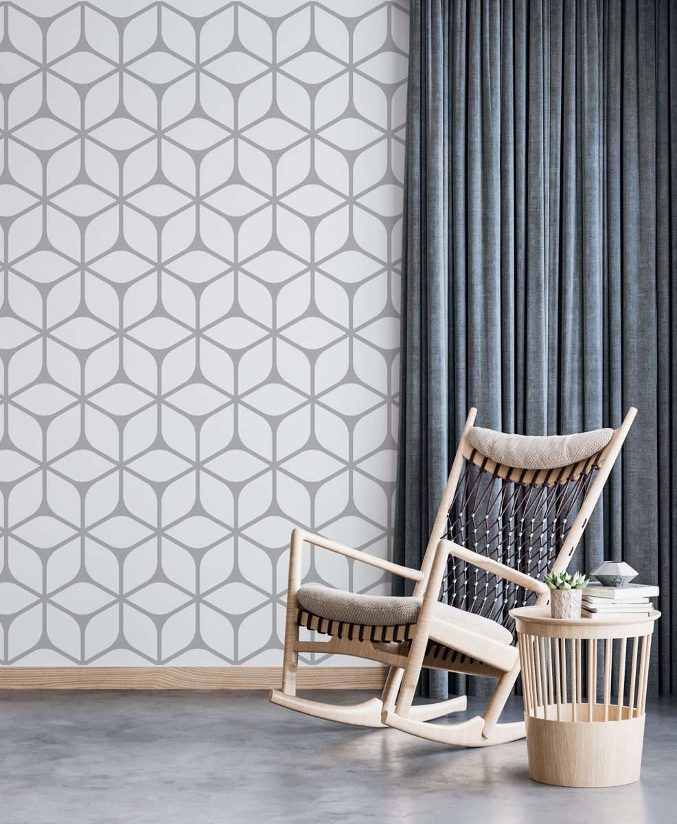 Geometric Wallpaper for wall decor Trends Ideas and Updates