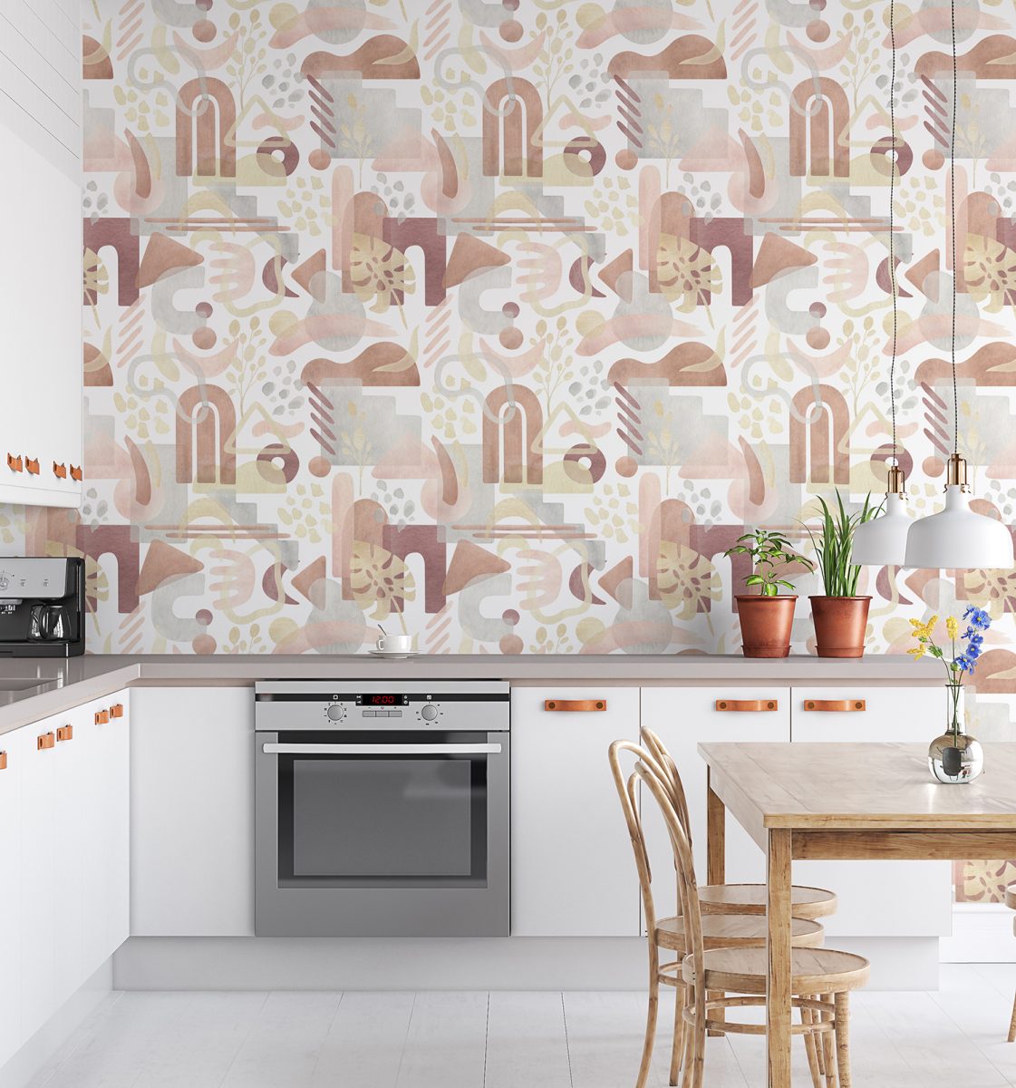 Abstract Shape Wallpaper For Walls