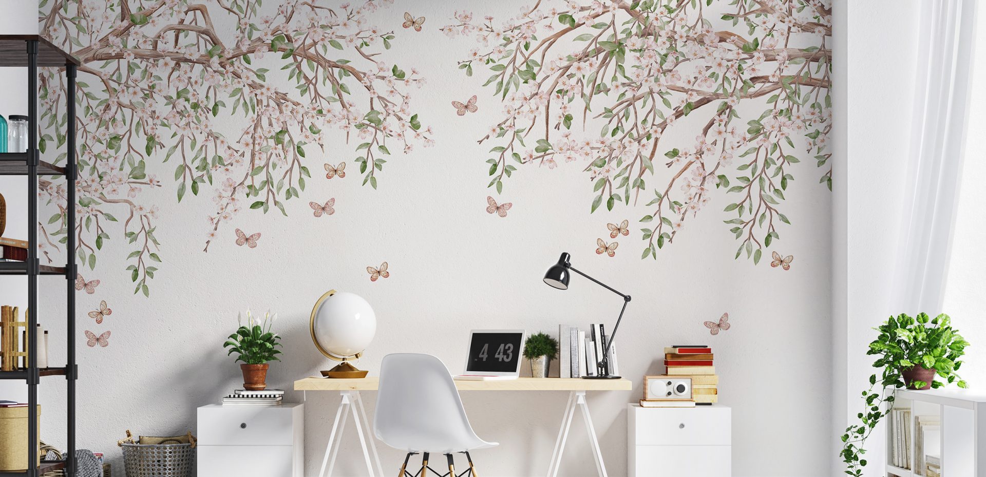 Full Bloom Floral Wallpaper • Whimsical Walls