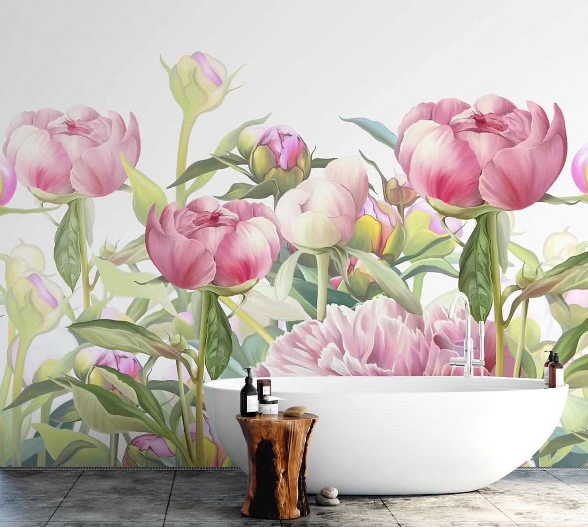 Peonies Flower Wallpaper