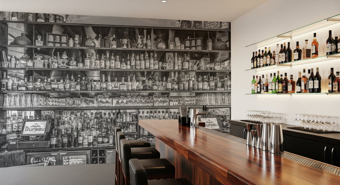Bar Wallpaper: 6 Reasons to Transform Your Stylish Home Bar
