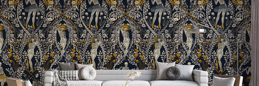 Create a Halloween-Themed Interior with Chilling Wallpaper