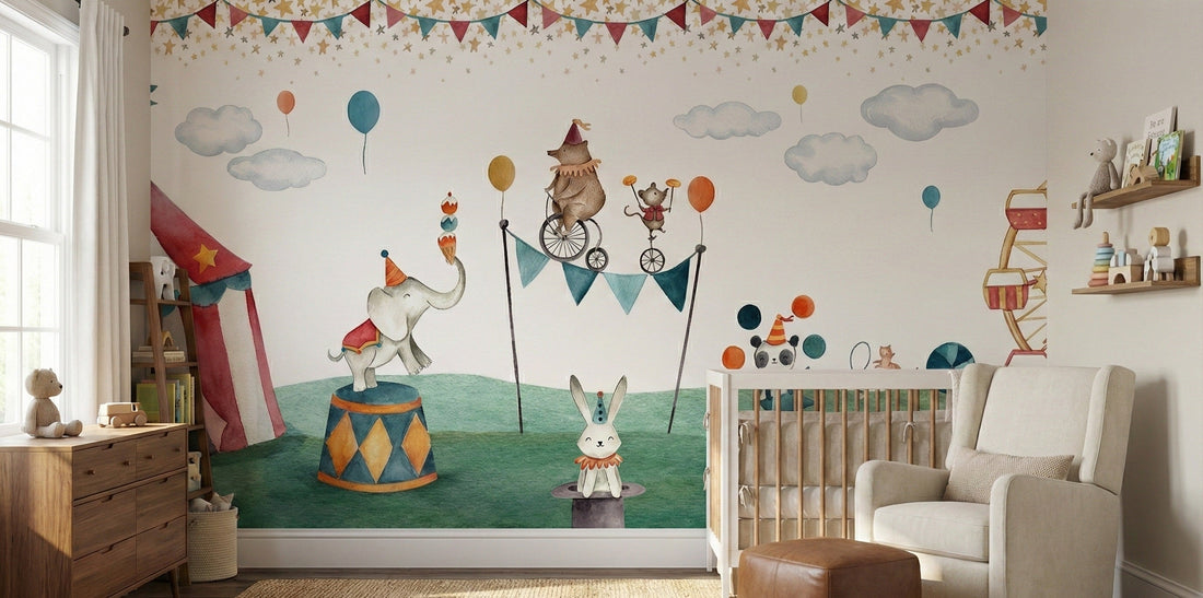 Baby Wallpaper Ideas for a Calm Cozy Nursery