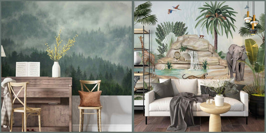 Forest Wallpaper vs. Tropical Wallpaper: That Fits Your Space? - Giffywalls