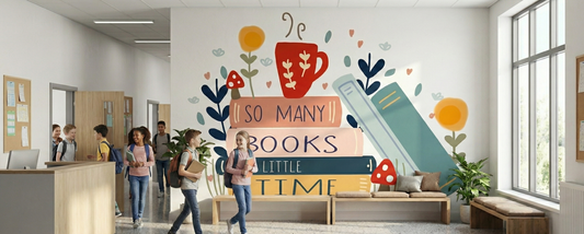 School Murals Transform Classrooms and Interactive Learning Spaces