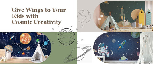 Space Wallpaper Ideas: Give Wings to Your Kids Cosmic Creativity