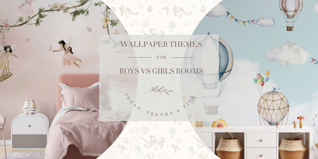 Wallpaper Themes for Boys vs Girls Rooms: Ideas, Trends & Tips - Giffywalls
