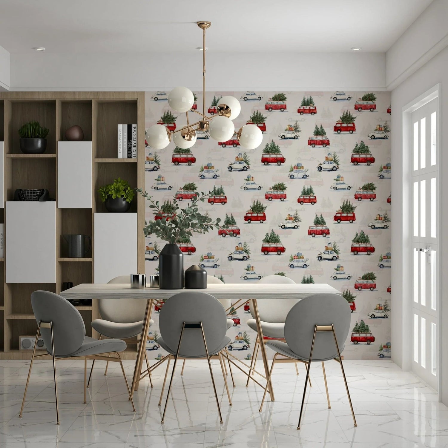 Car Wallpaper Works in Every Room