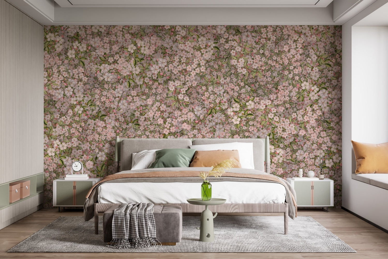 Cherry Blossom Wallpaper for Walls - Elegant Floral Design