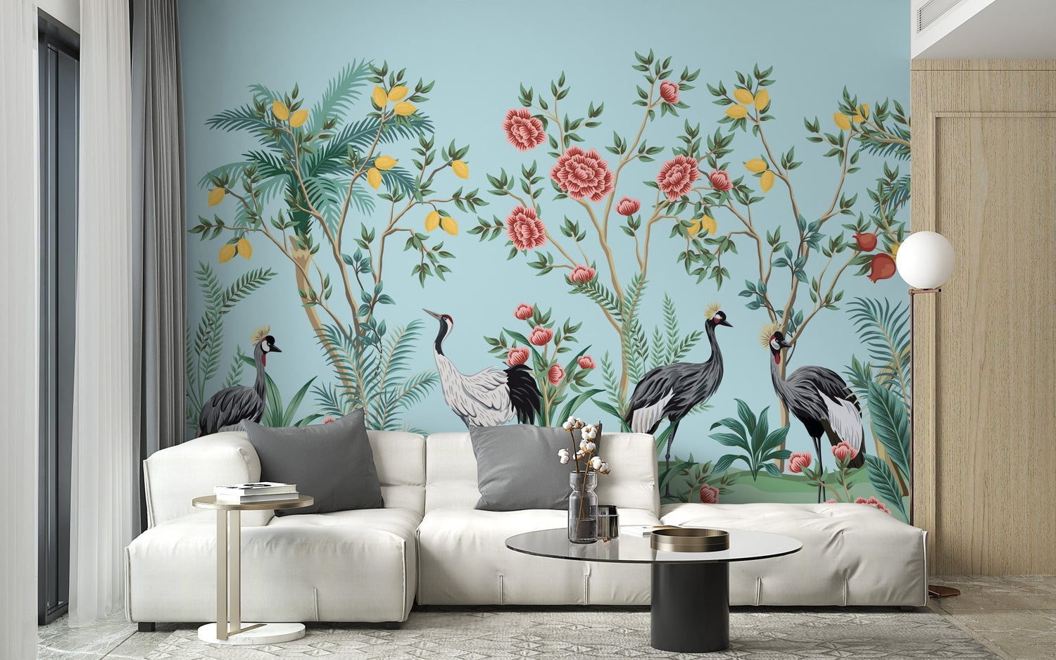 Chinoiserie Wallpaper and Murals for Luxury Asian Style
