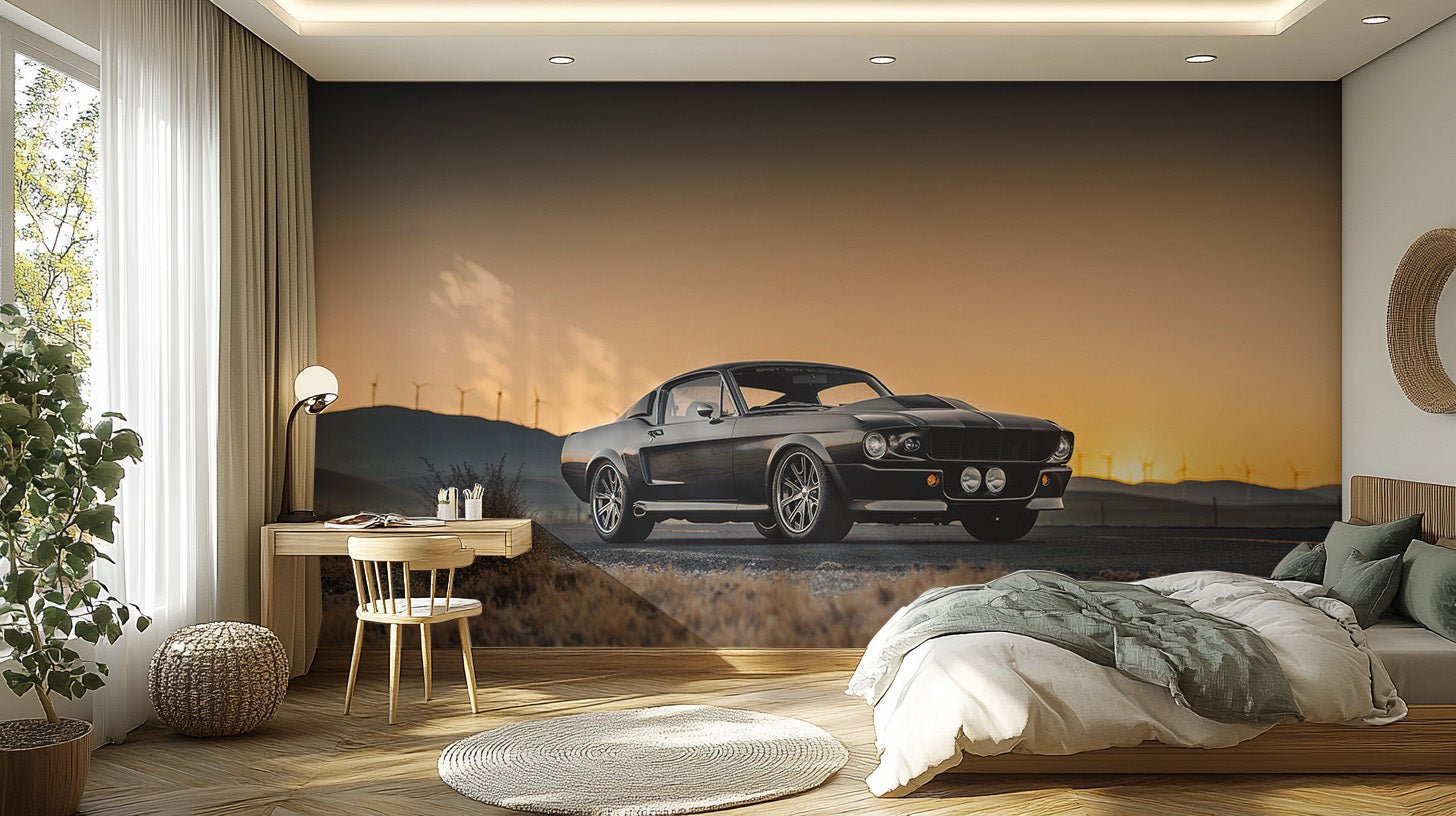 Fun and colorful wallpaper designs for boys' rooms, featuring playful themes and vibrant patterns