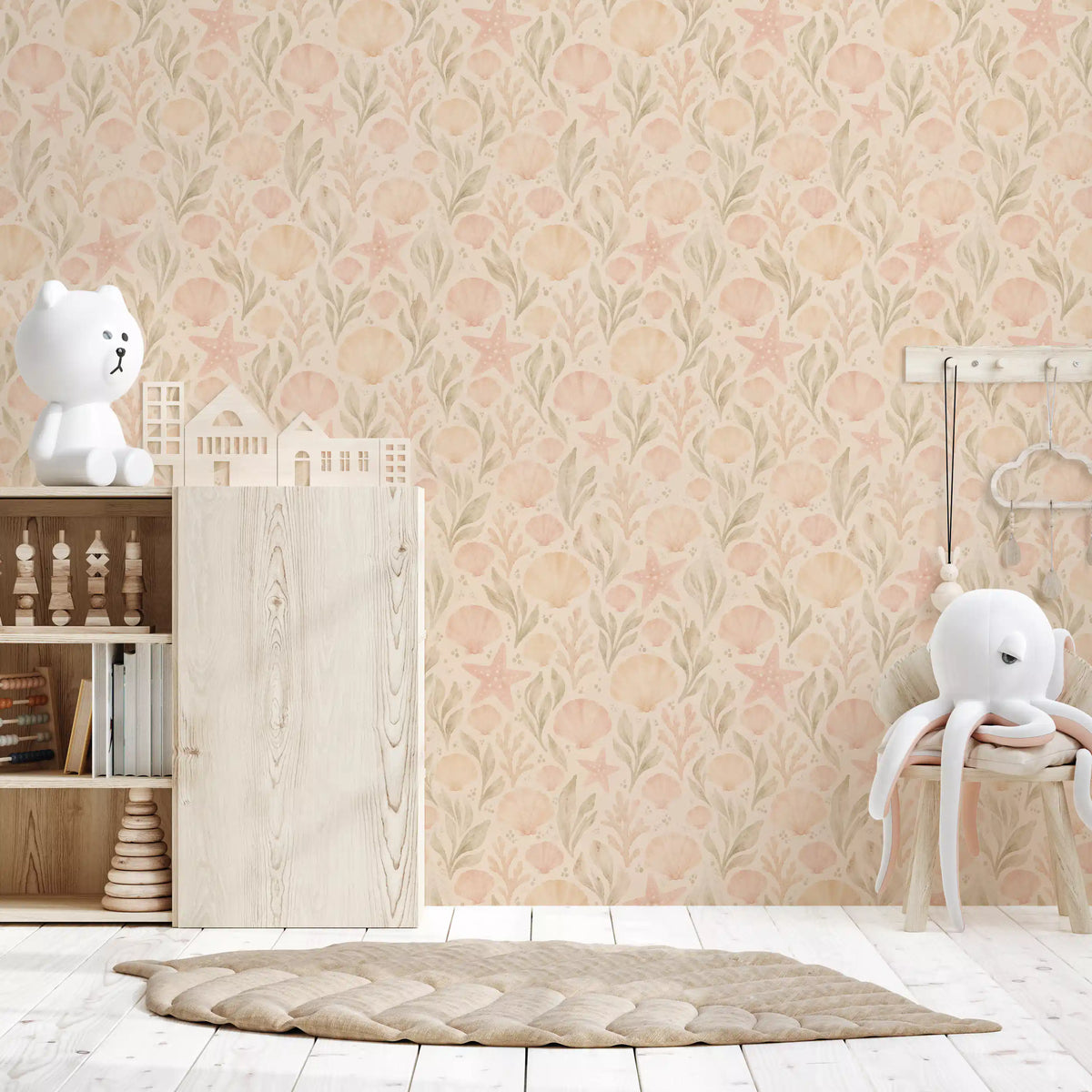 Carta da parati Seashell Garden⁠
